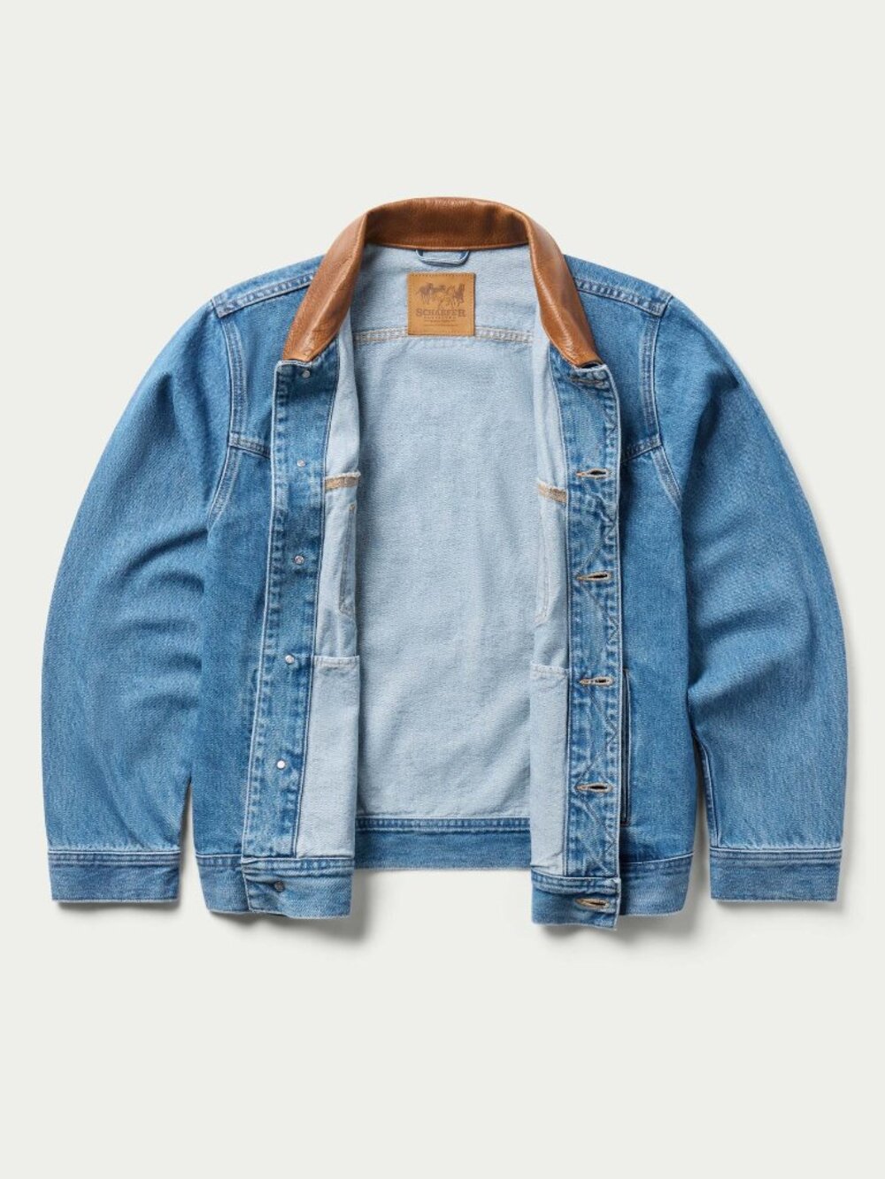 NEW Men’s Medium Schaefer Outfitter Kiger Denim Jacket western
